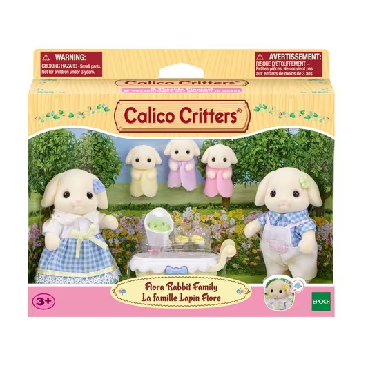 Calico Critters Flora Rabbit Family-by-Epoch Everlasting Play