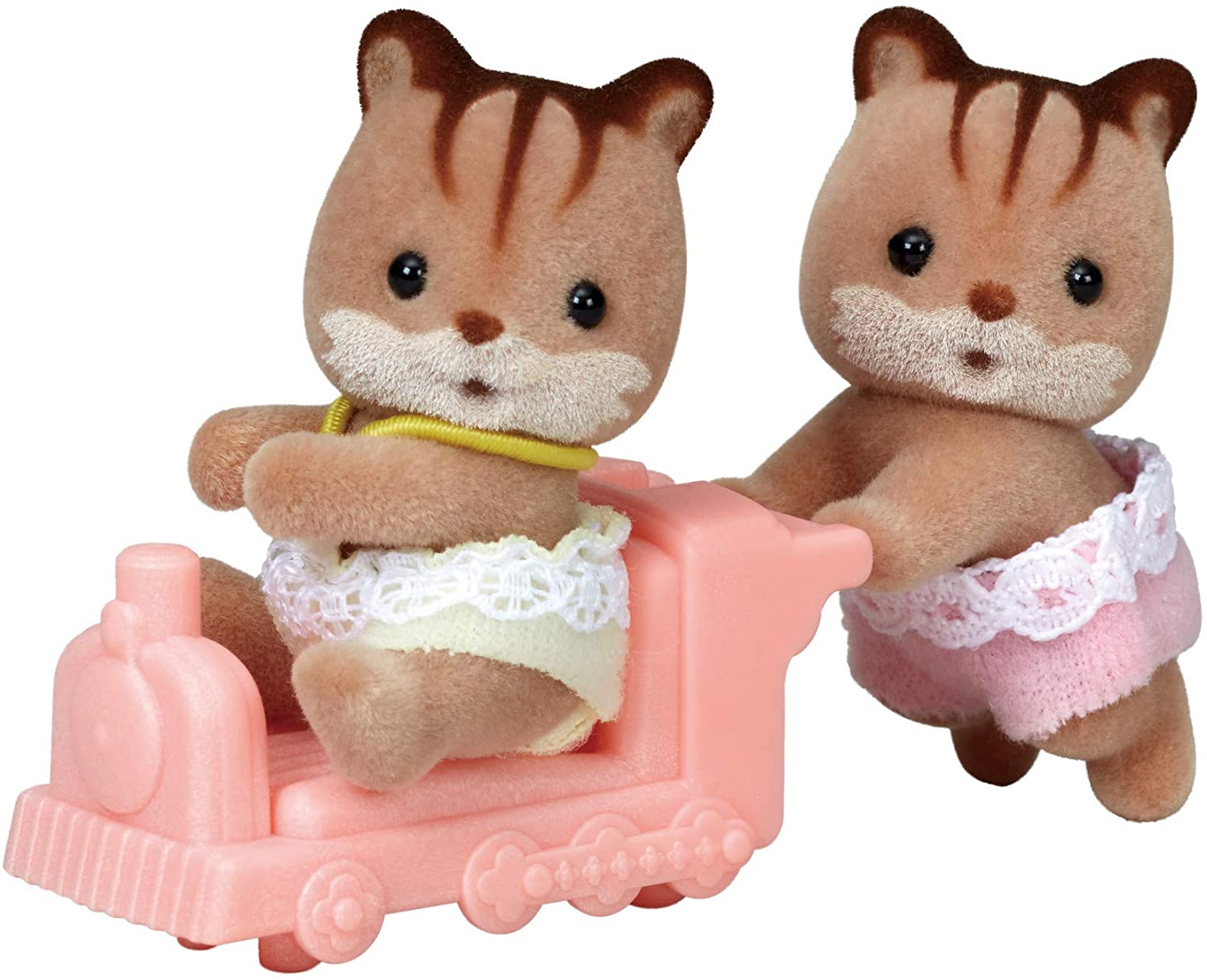 Calico Critters Hazelnut Chipmunk Twins by Epoch Everlasting Play