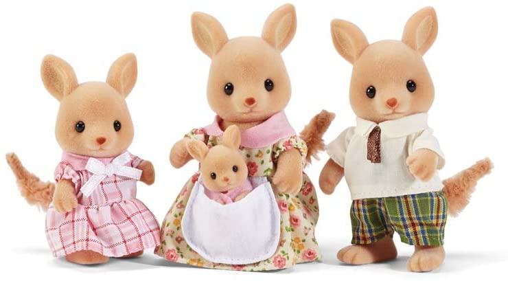 Calico Critters Hopper Kangaroo Family by Epoch Everlasting Play 2