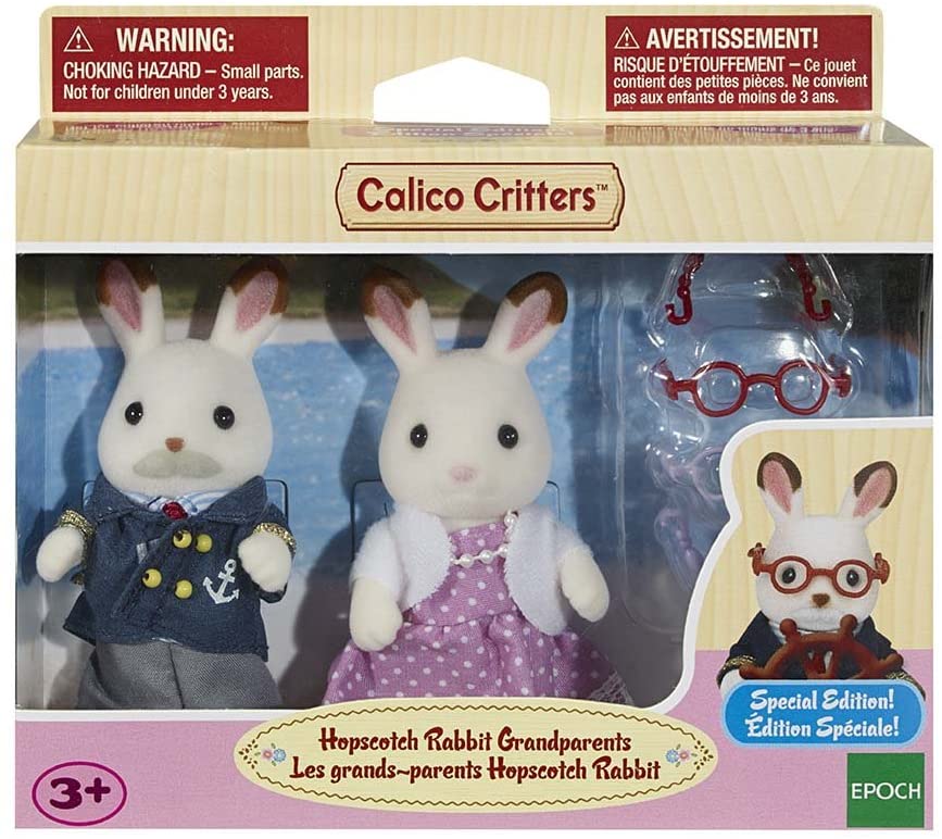 Calico Critters Hopscotch Rabbit Grandparents by Epoch Everlasting Play 1