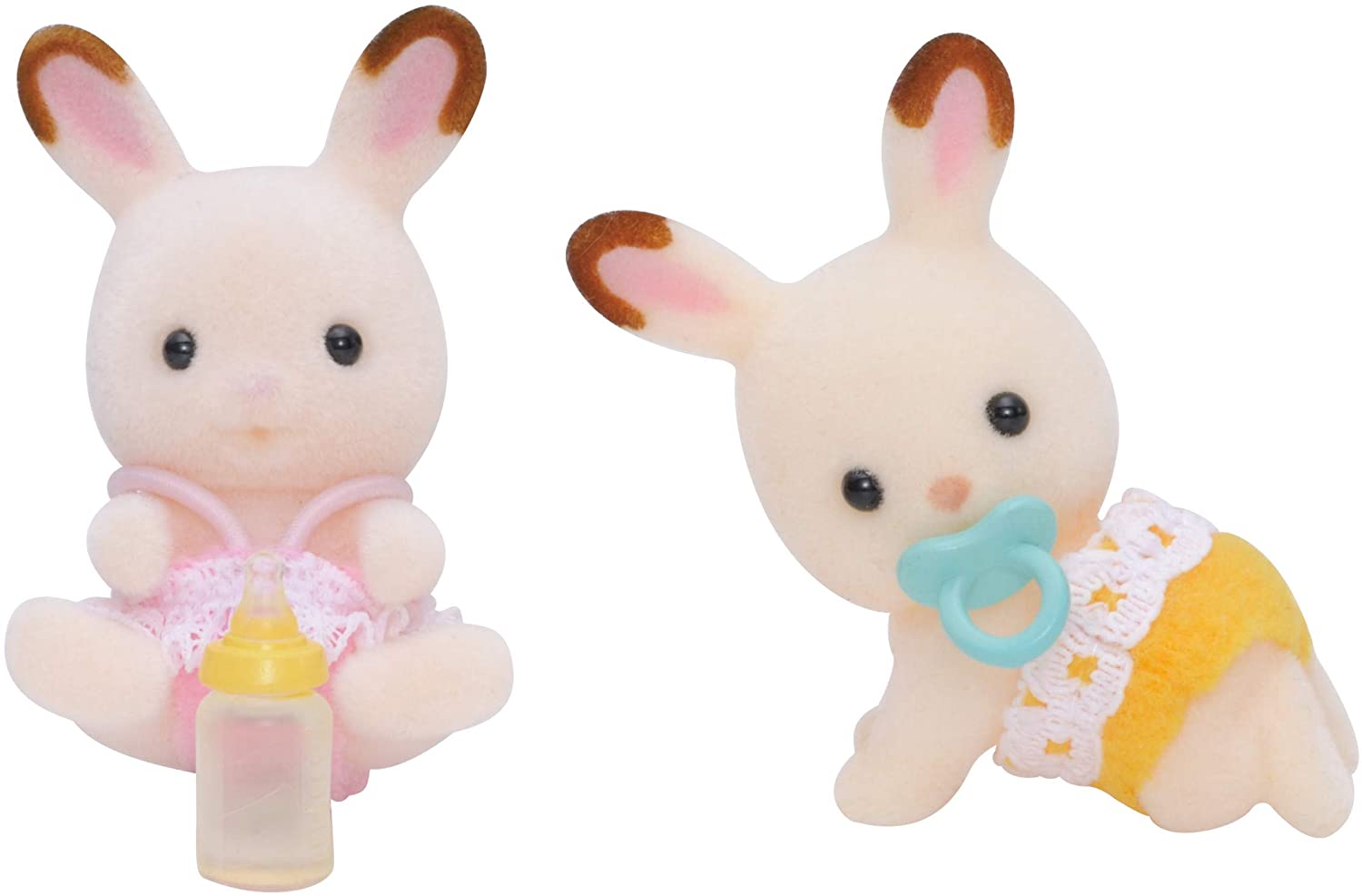 Calico Critters Hopscotch Rabbit Twins by Epoch Everlasting Play 2