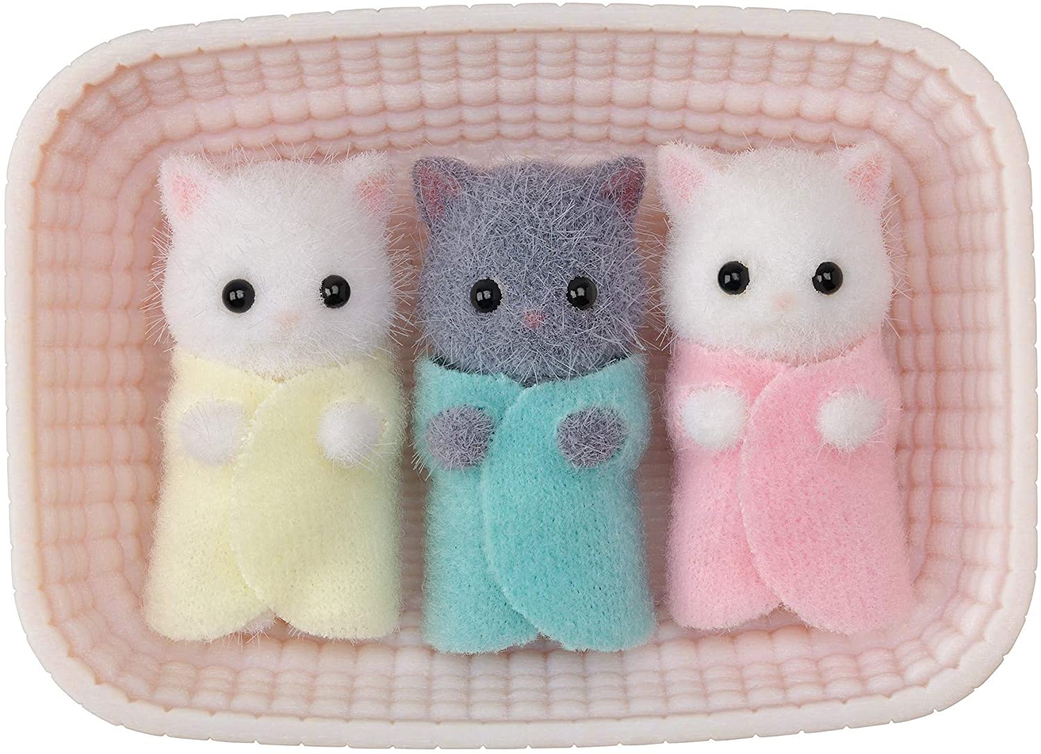 Calico Critters Persian Cat Triplets by Epoch Everlasting Play