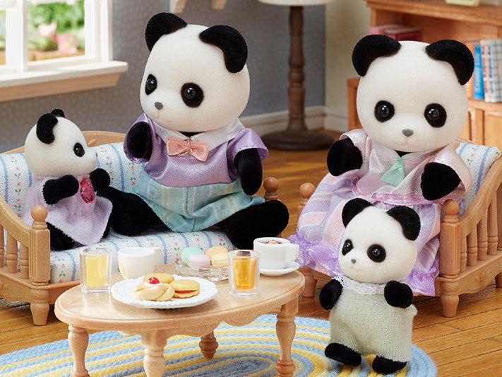 Calico Critters Pookie Panda Family by Epoch Everlasting Play 1