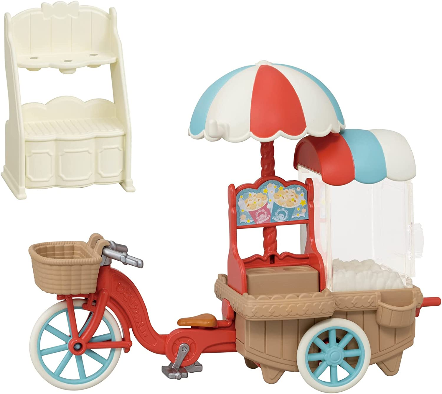 Calico Critters Popcorn Delivery Trike by Epoch Everlasting Play 2