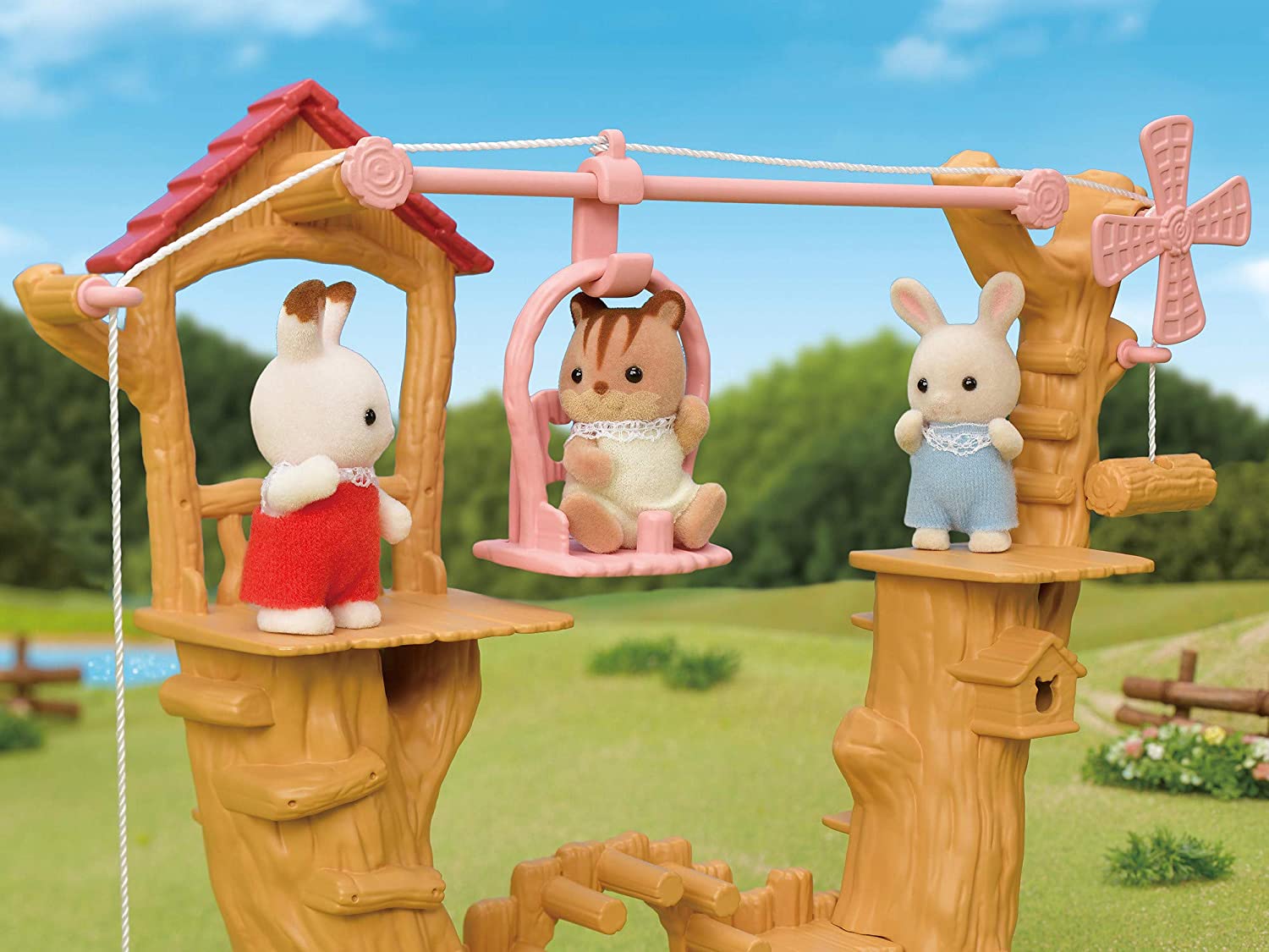 Calico Critters Ropeway Park by Epoch Everlasting Play 5