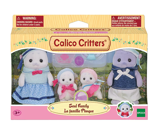 Calico Critters Seal Family-by-Epoch Everlasting Play