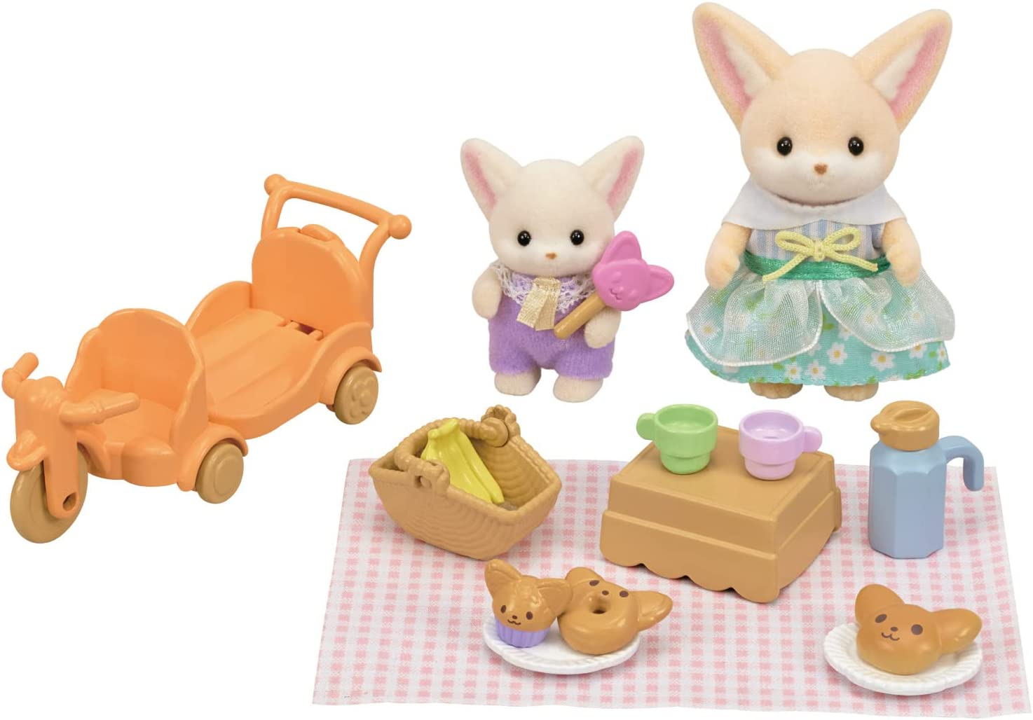 Calico Critters Sunny Picnic Set-by-Epoch Everlasting Play