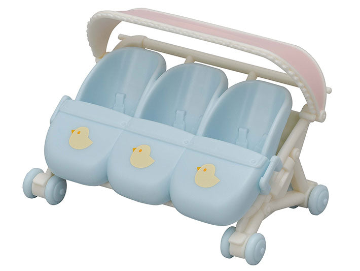 Calico Critters Triplets Stroller by Epoch Everlasting Play