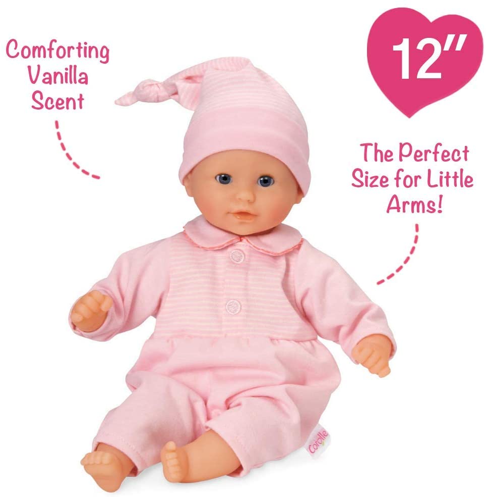 Calin Charming Pink Pastel Baby Doll by Corolle 2