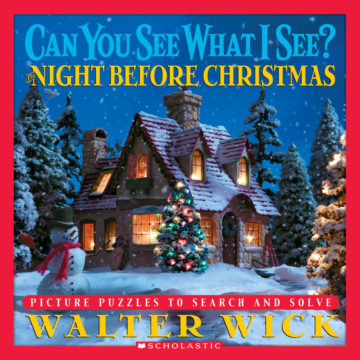 Can You See What I See? The Night Before Christmas: Picture Puzzles to Search and Solve-by-Scholastic
