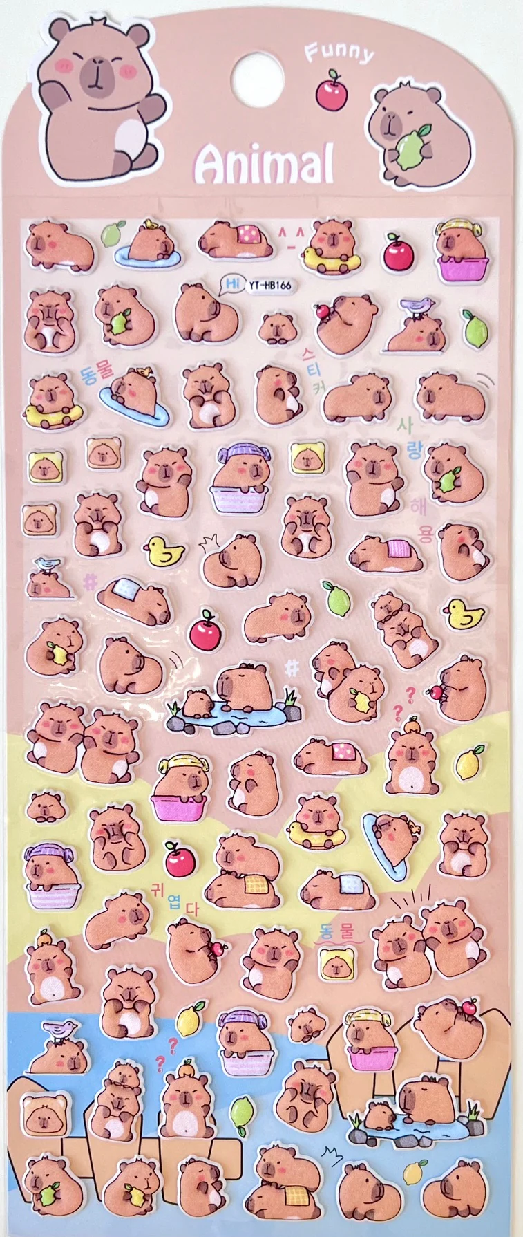 Capybara Stickers-by-BC USA