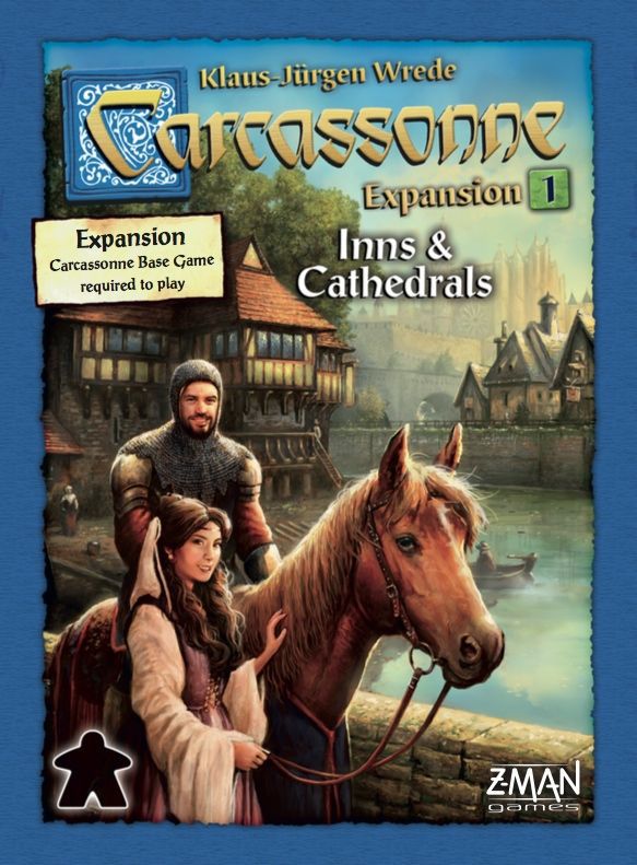 Carcassonne Expansion Inns Cathedrals by Z Man Games