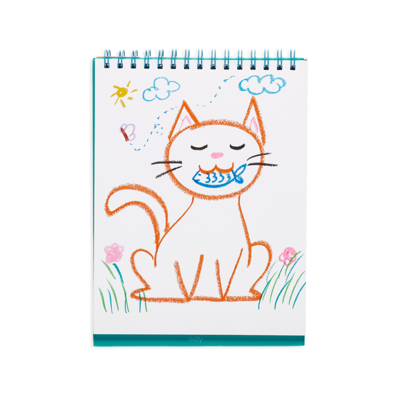 Cat Parade Watercolor Gel Crayons by Ooly 5