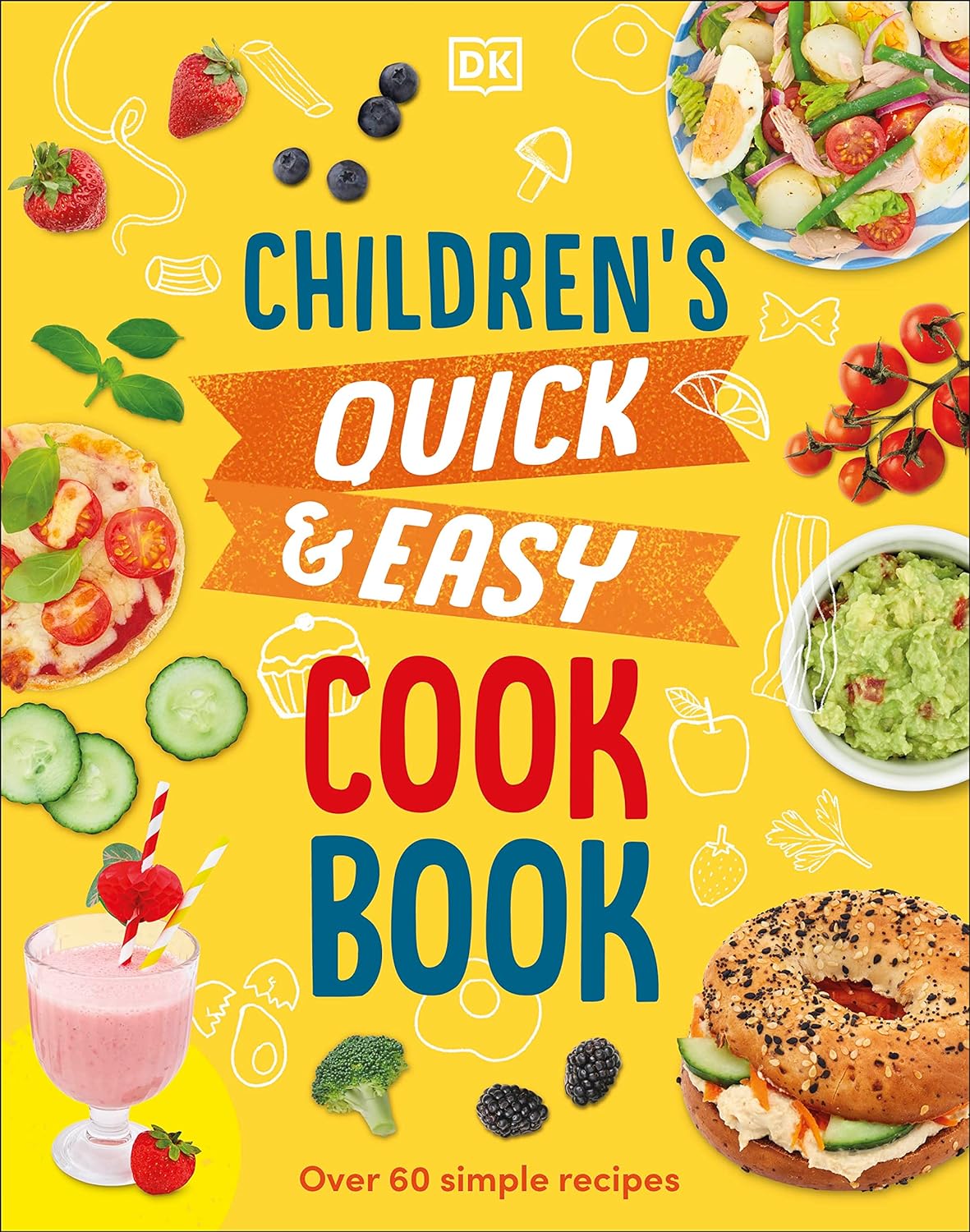 Children's Quick & Easy Cookbook-by-Dorling Kindersley