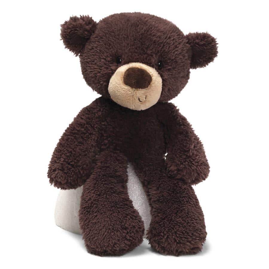 Chocolate Fuzzy Bear 13.5 by GUND
