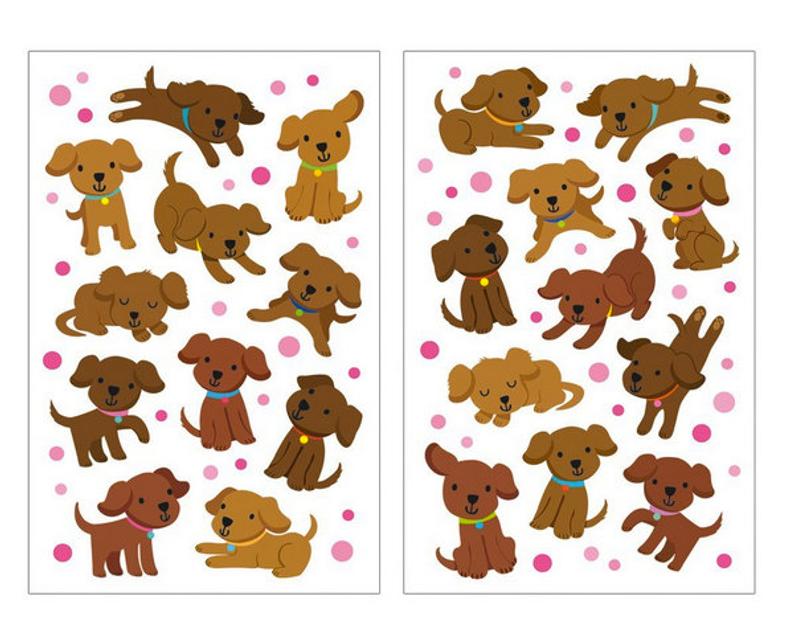 Chocolate Labs Scratch and Sniff Stickers by Peaceable Kingdom 1