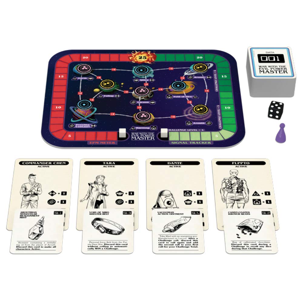 Choose Your Own Adventure War with the Evil Power Master by Z Man Games 1