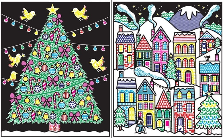 Christmas Magic Painting Book by Usborne 1