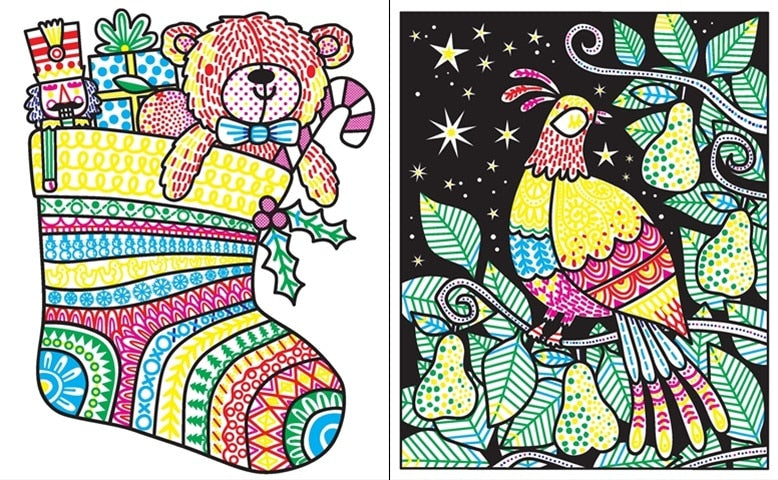 Christmas Magic Painting Book by Usborne 3