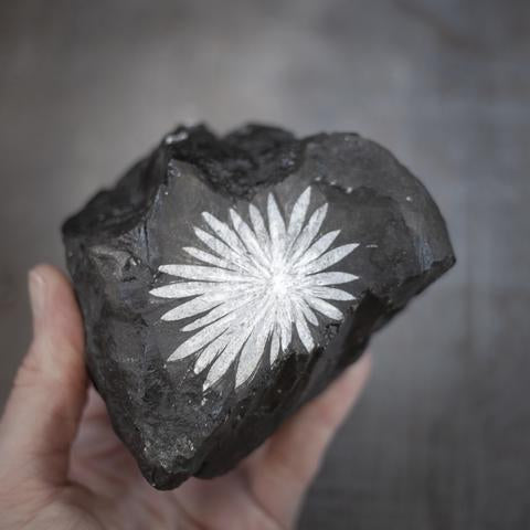 Chrysanthemum Stone 4to 6 by Veronica Matthews Minerals