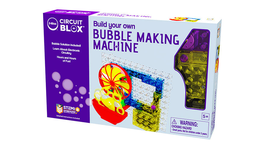 Circuit Blox Build Your Own Bubble Machine by E Blox