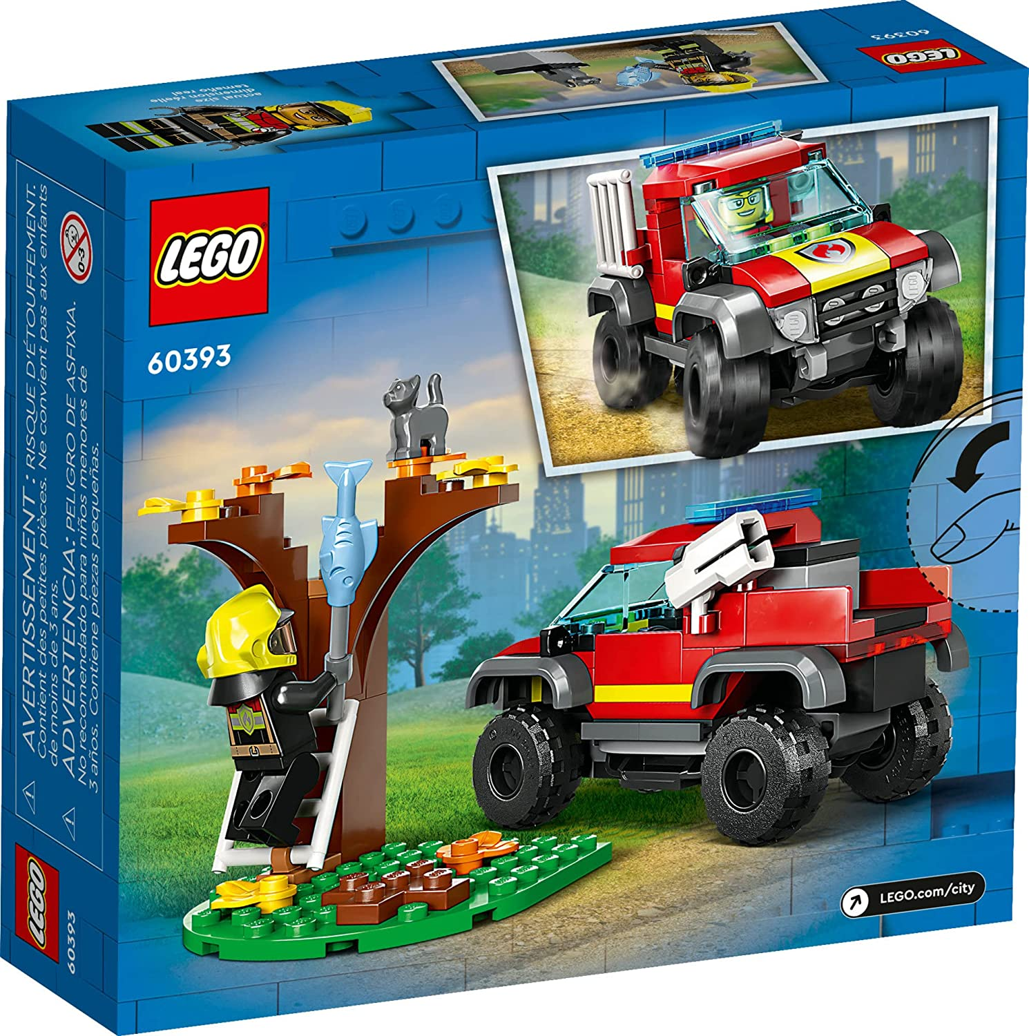City 4x4 Fire Truck Rescue by Lego 3