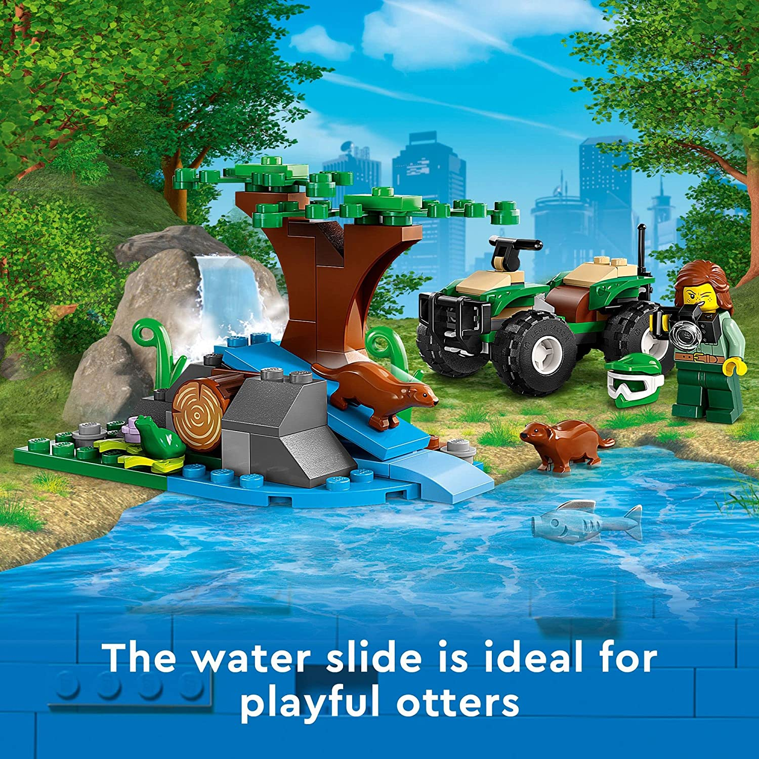 City ATV and Otter Habitat by Lego 4