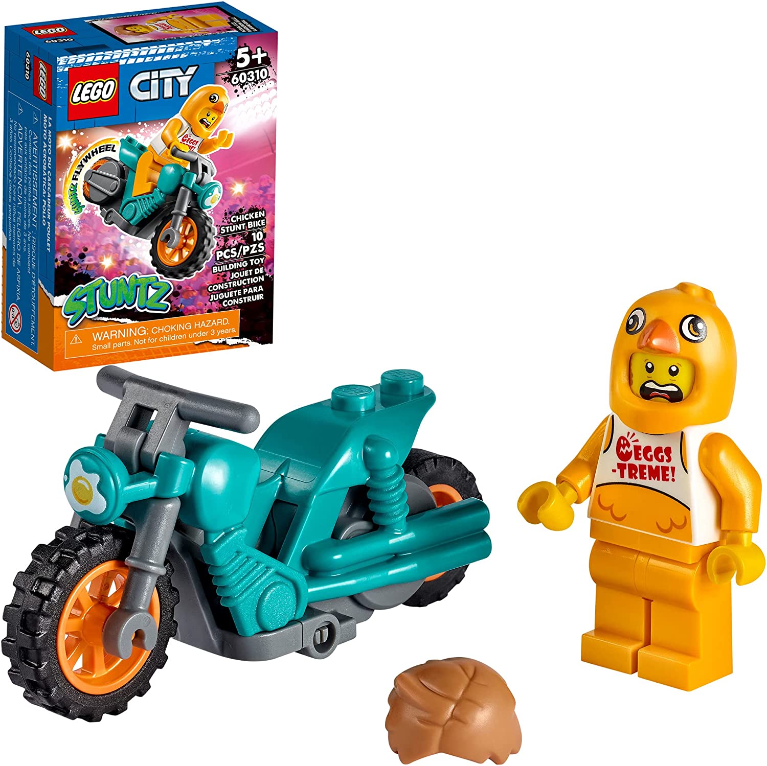 City Chicken Stunt Bike by Lego