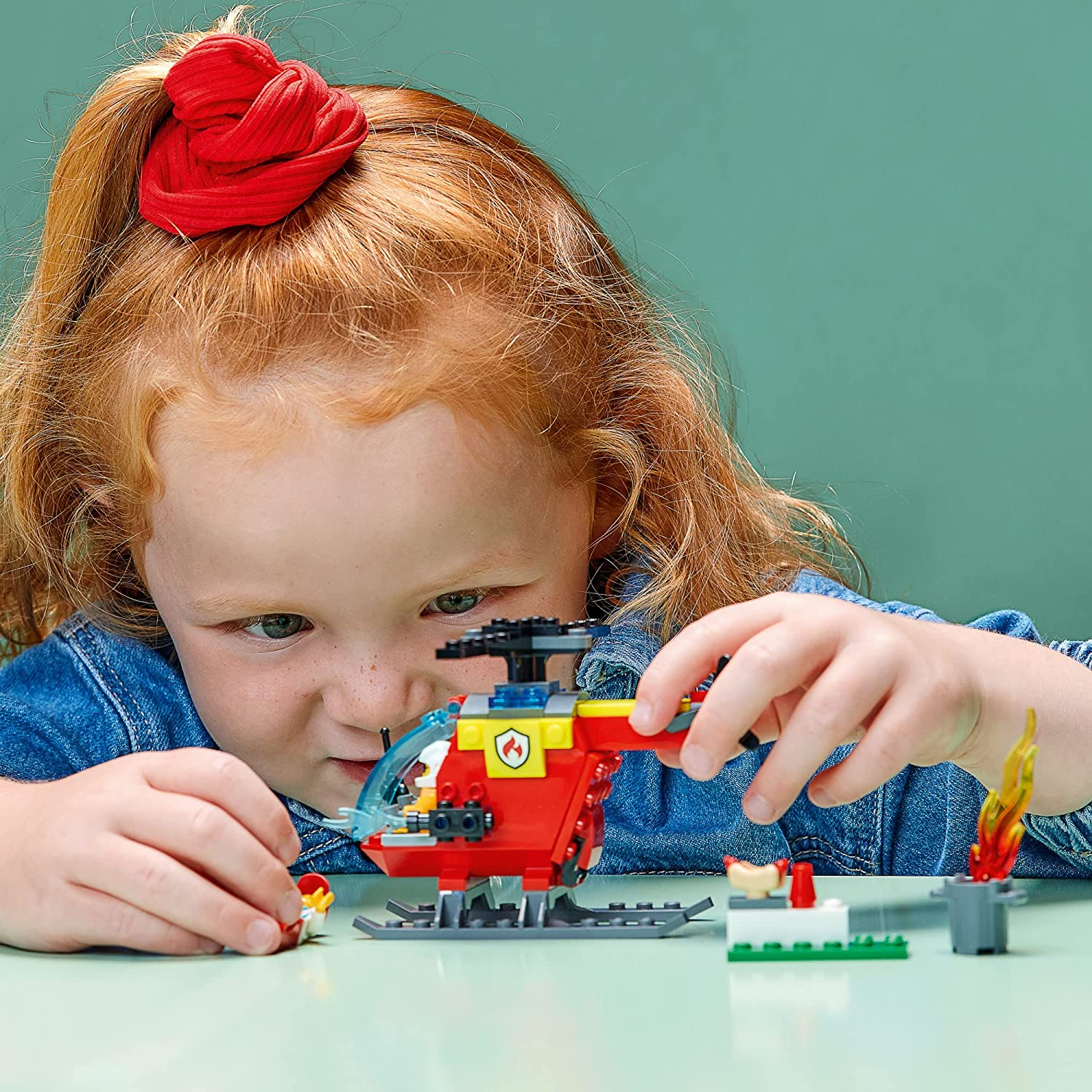 City Fire Helicopter by Lego 2