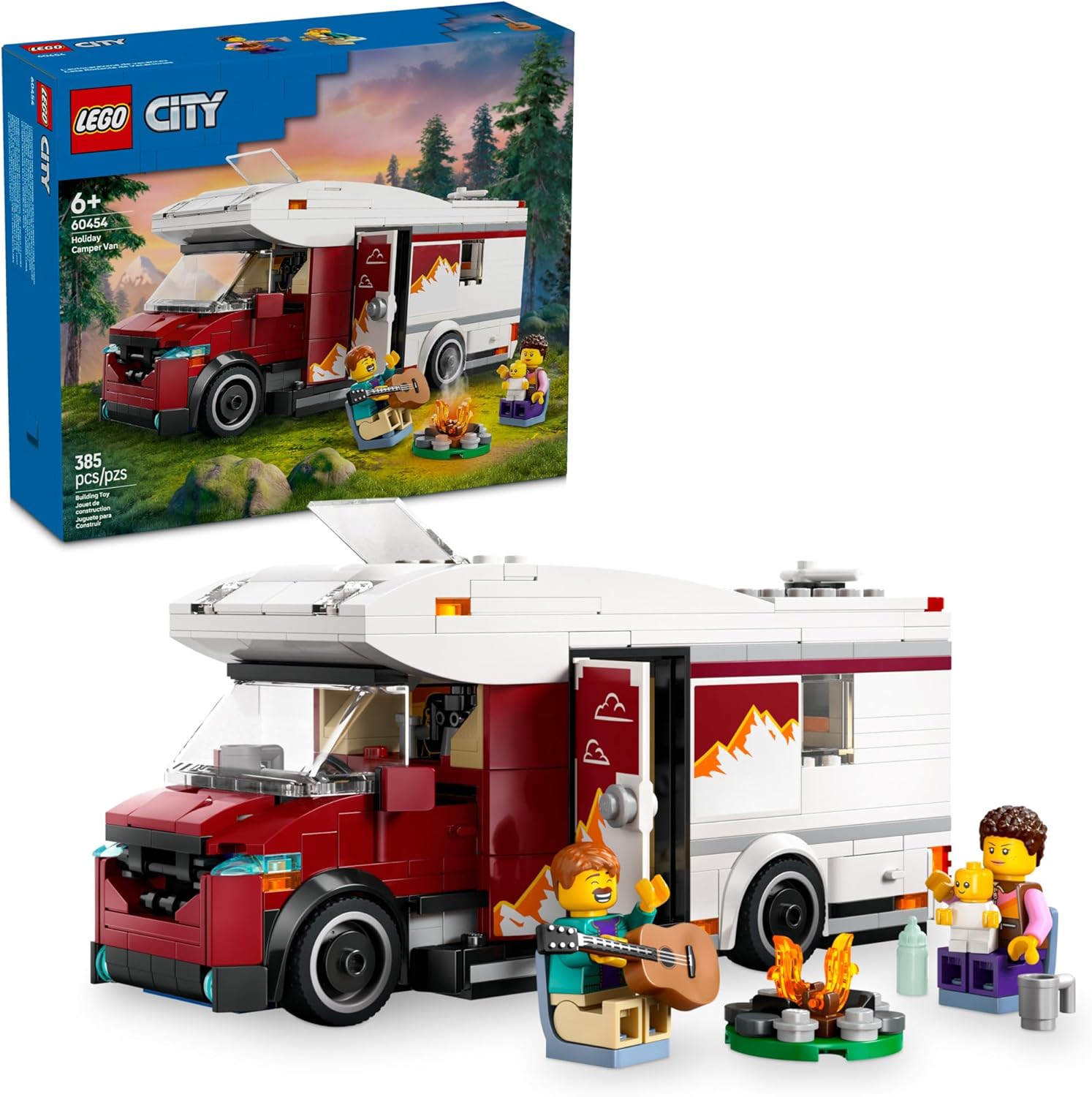 City Holiday Adventure Camper Van-by-Lego