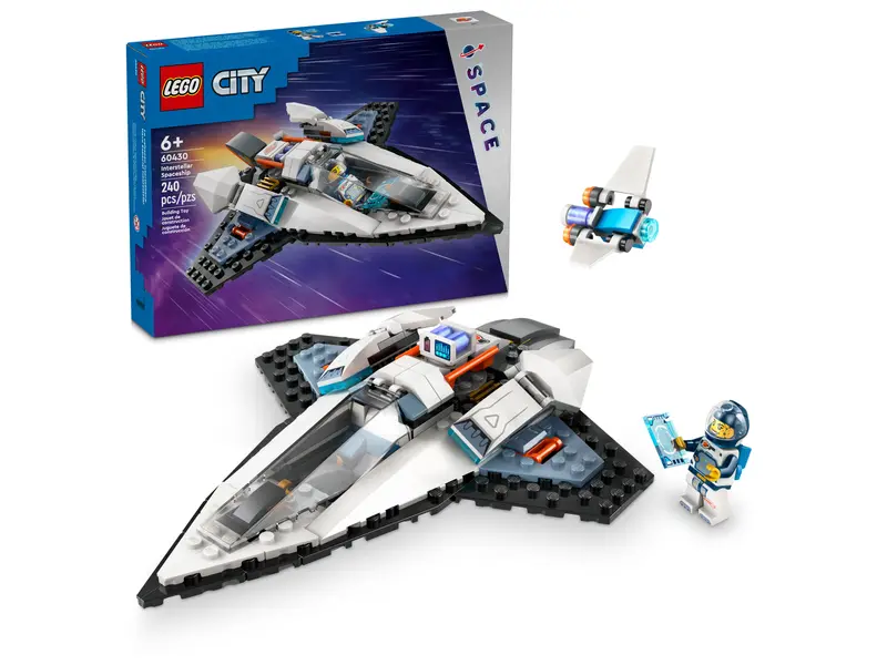 City Interstellar Spaceship-by-Lego