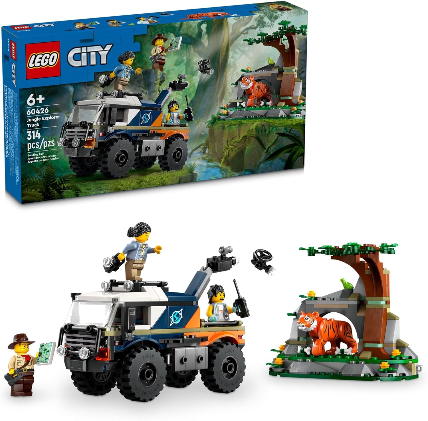 City Jungle Explorer Off-Road Truck-by-Lego
