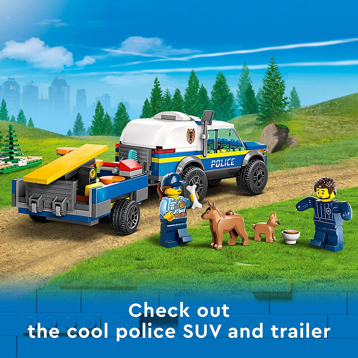 City Mobile Police Dog Training by Lego 2