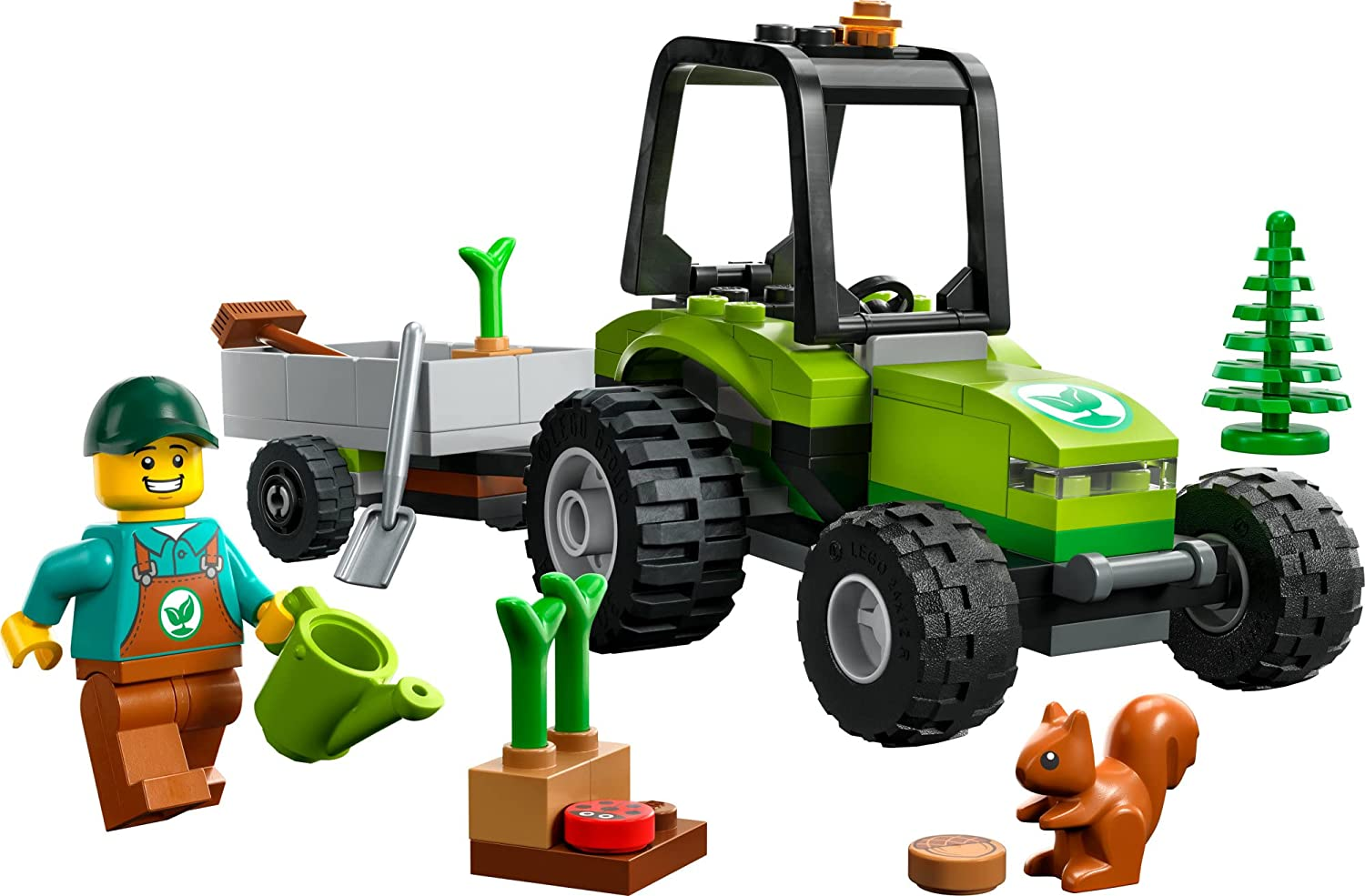 City Park Tractor by Lego 1