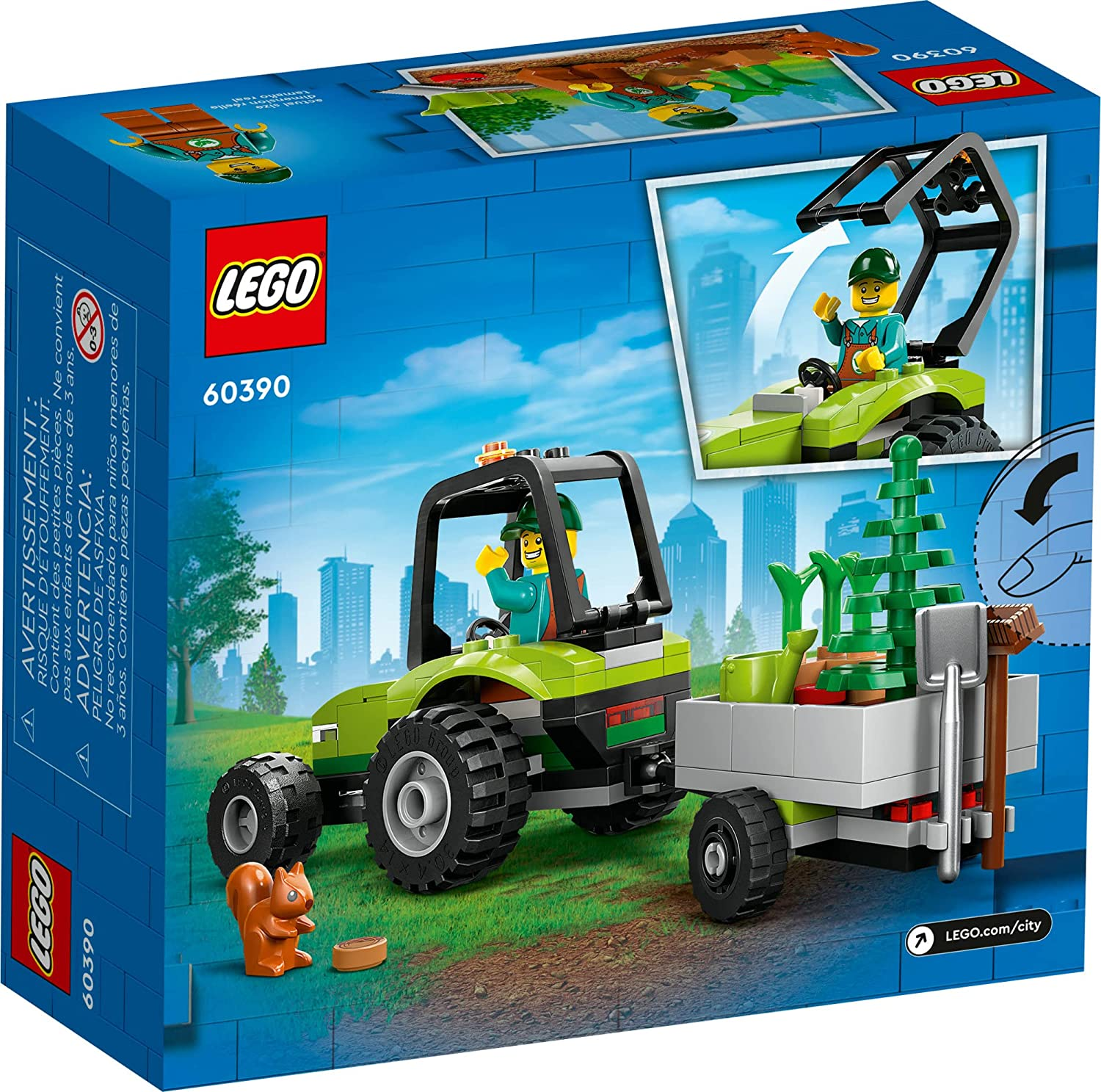 City Park Tractor by Lego 3