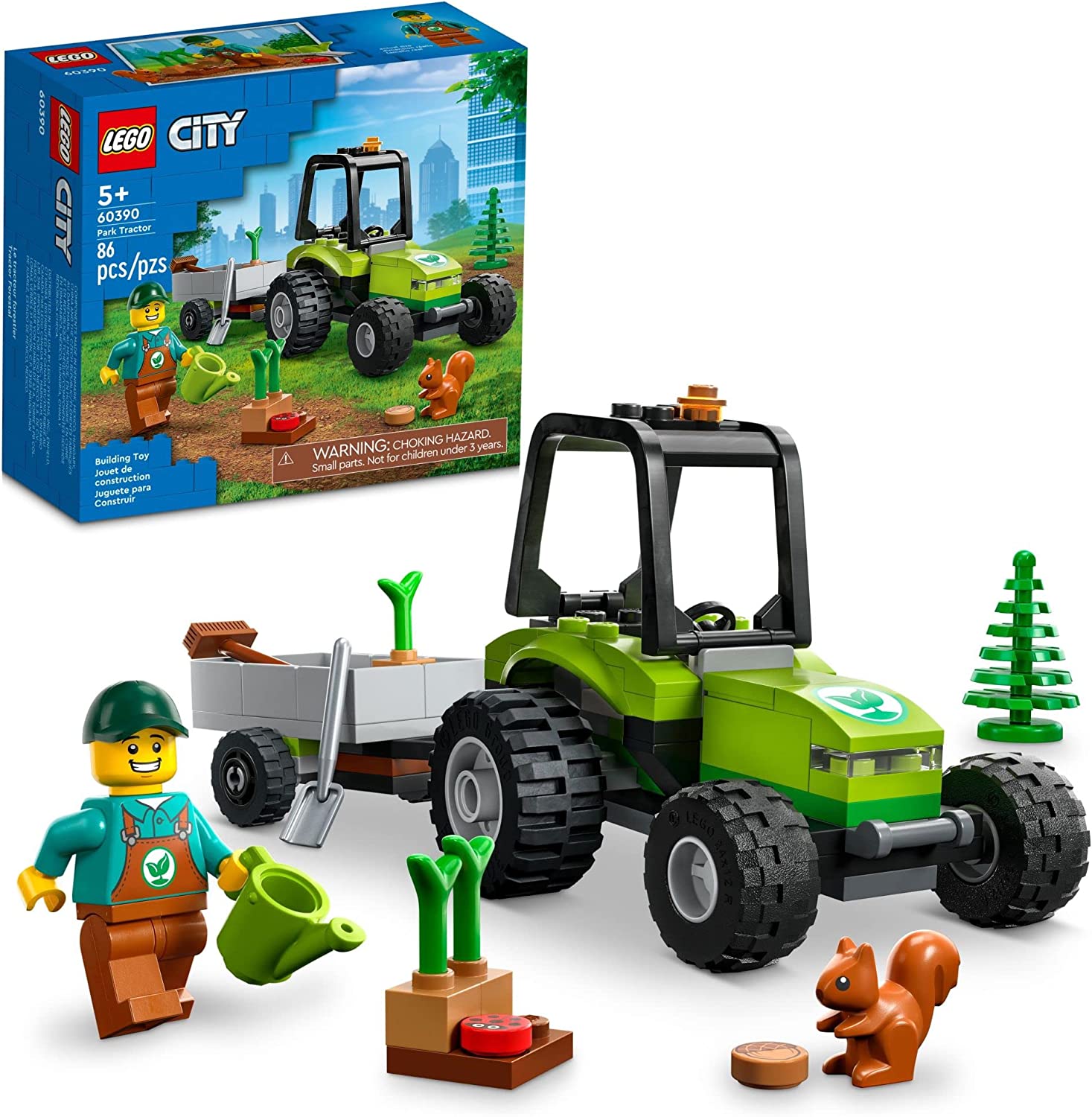City Park Tractor by Lego
