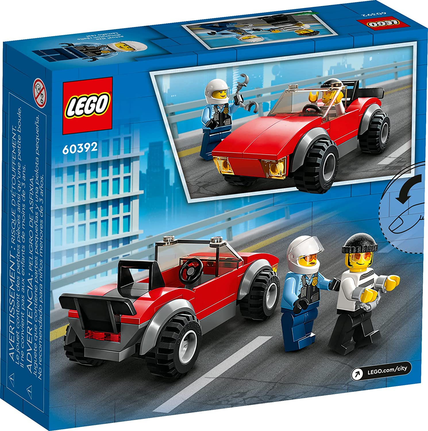 City Police Bike Car Chase by Lego 3