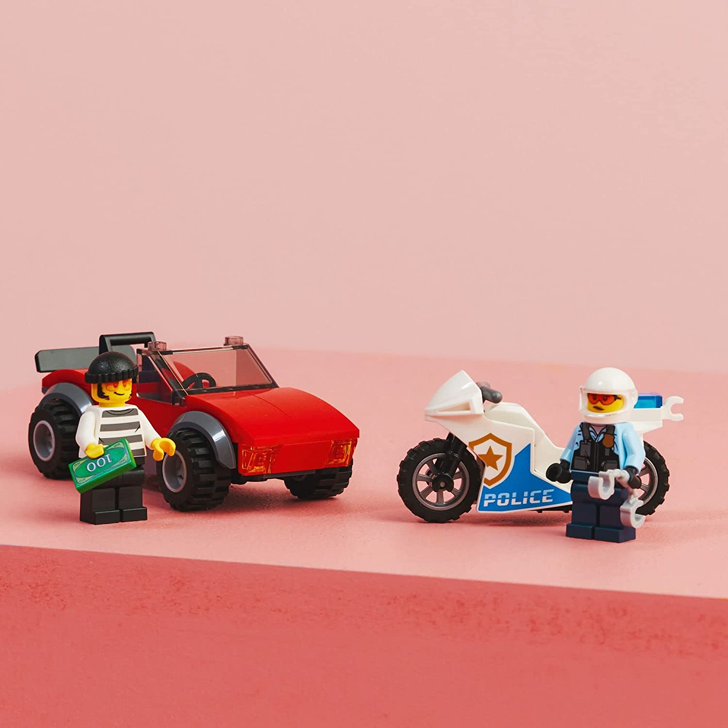 City Police Bike Car Chase by Lego 5