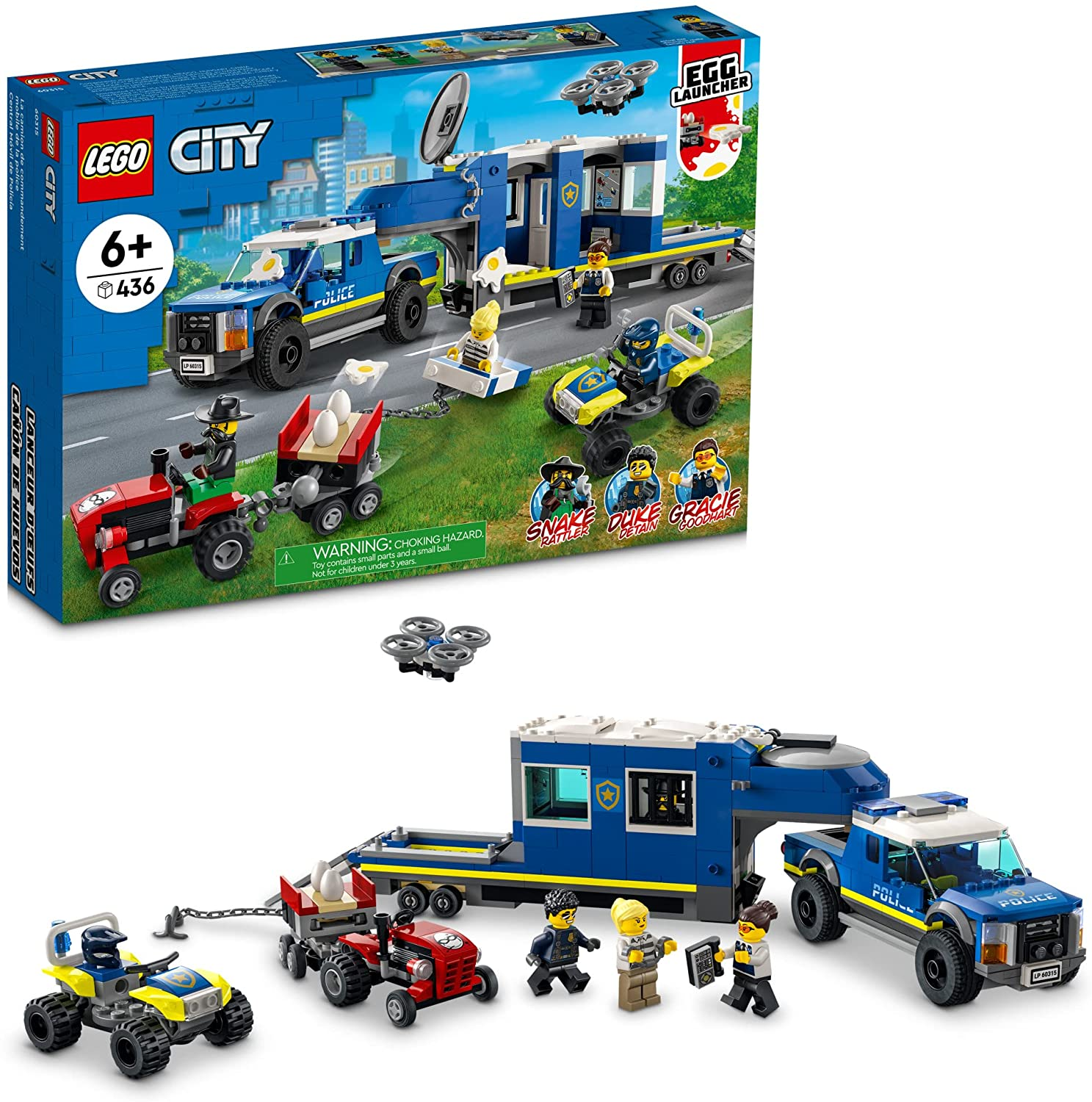 City Police Mobile Command Truck by Lego