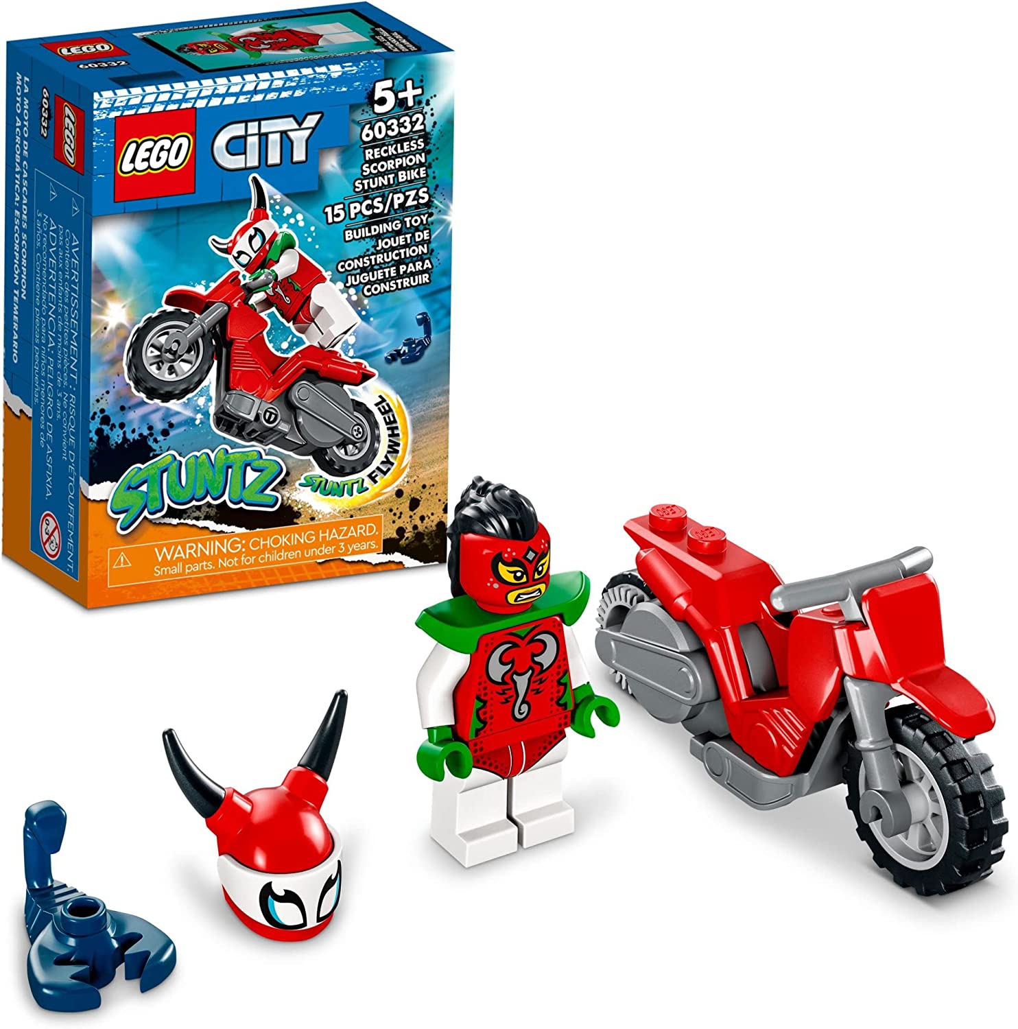 City Reckless Scorpion Stunt Bike by Lego