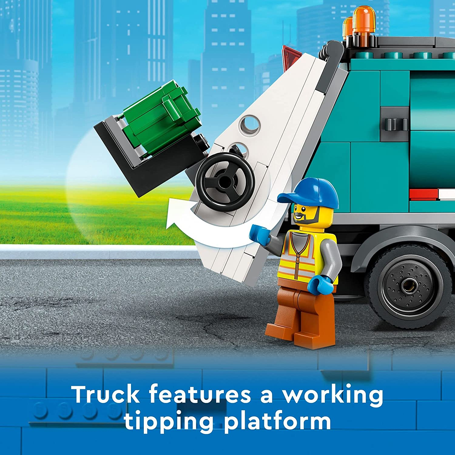 City Recycling Truck by Lego 2