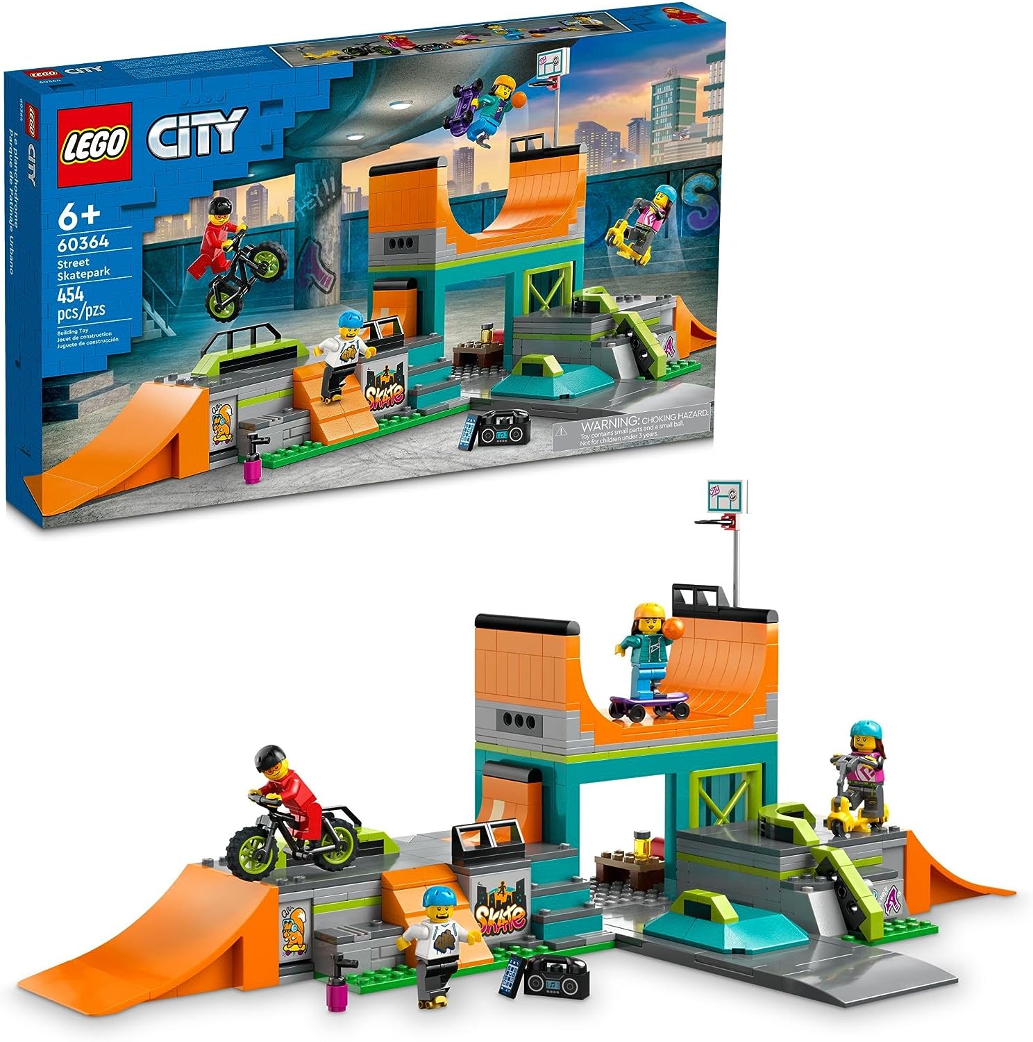 City Street Skate Park-by-Lego