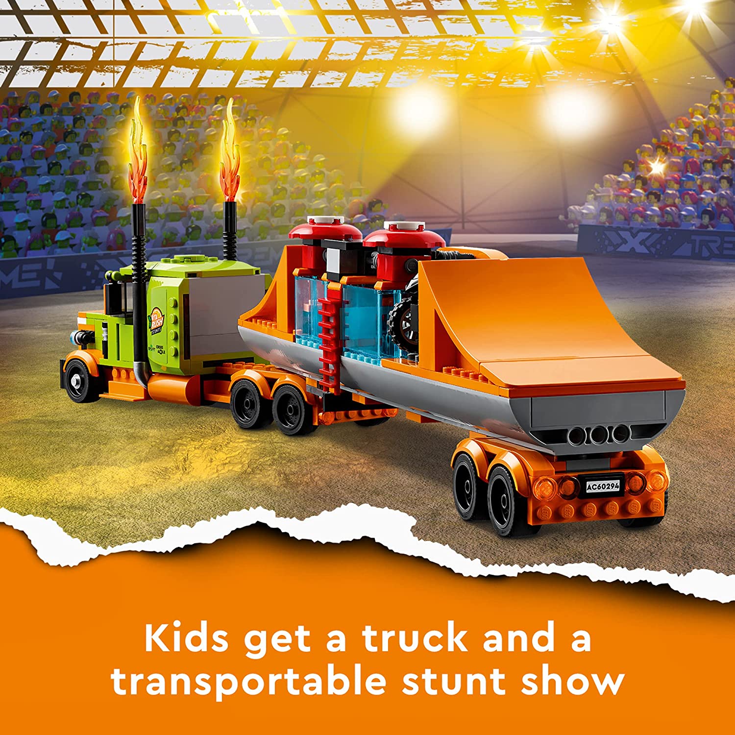 City Stunt Show Truck by Lego 2