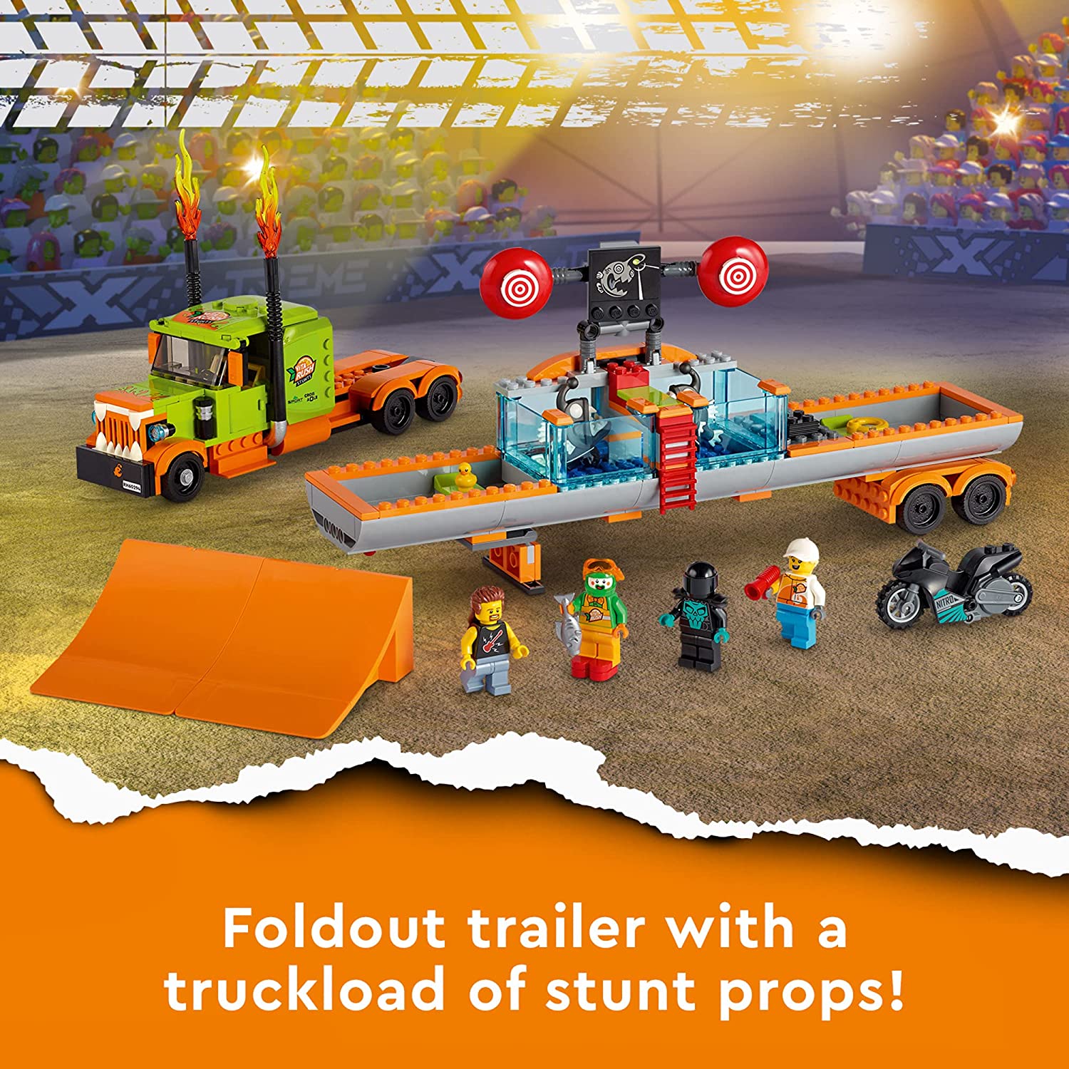 City Stunt Show Truck by Lego 3