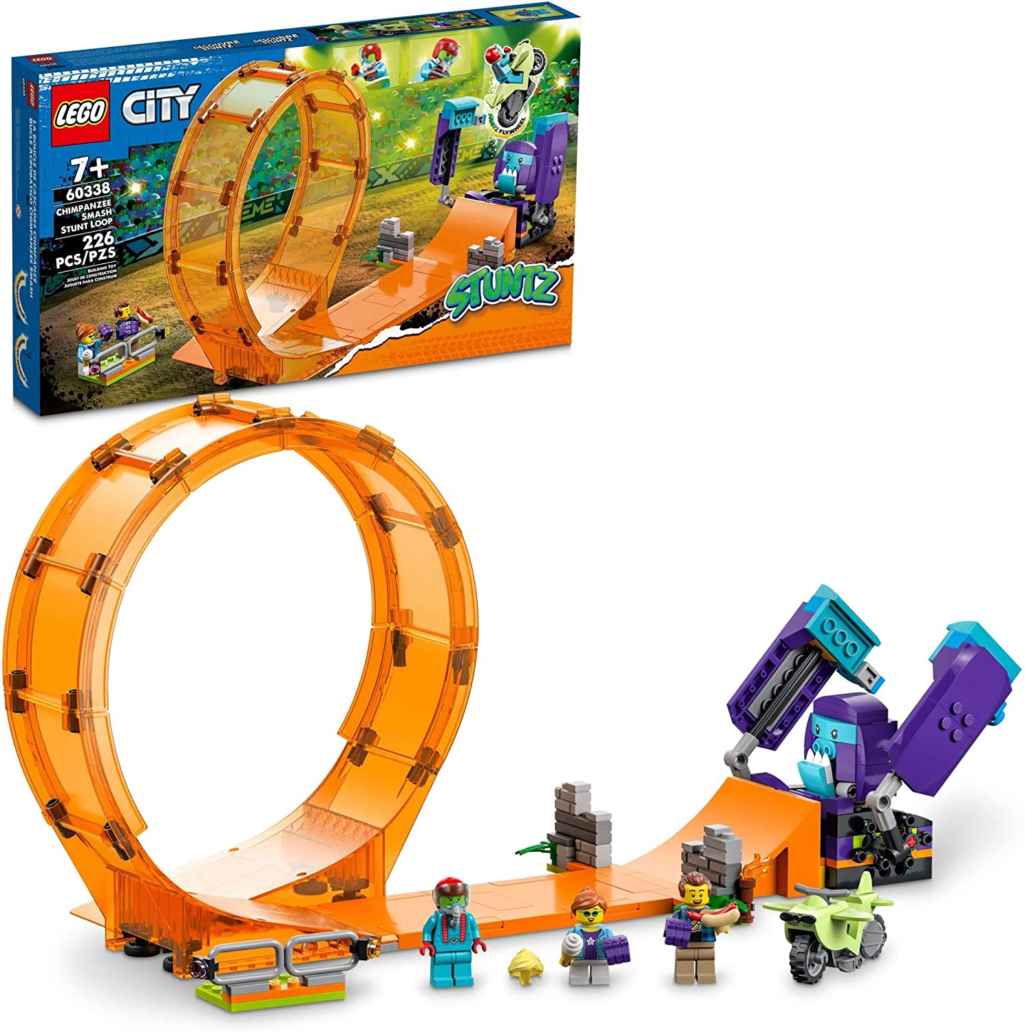 City Stuntz Smashing Chimpanzee Stunt Loop by Lego