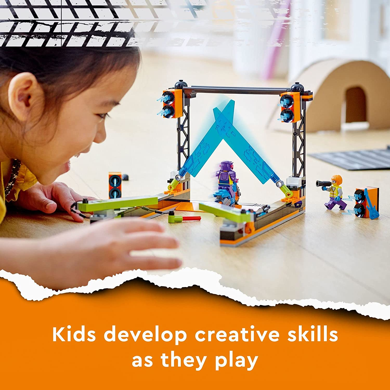 City Stuntz The Blade Stunt Challenge 60340 Building Toy Set for Boys Girls and Kids Age by Lego 2