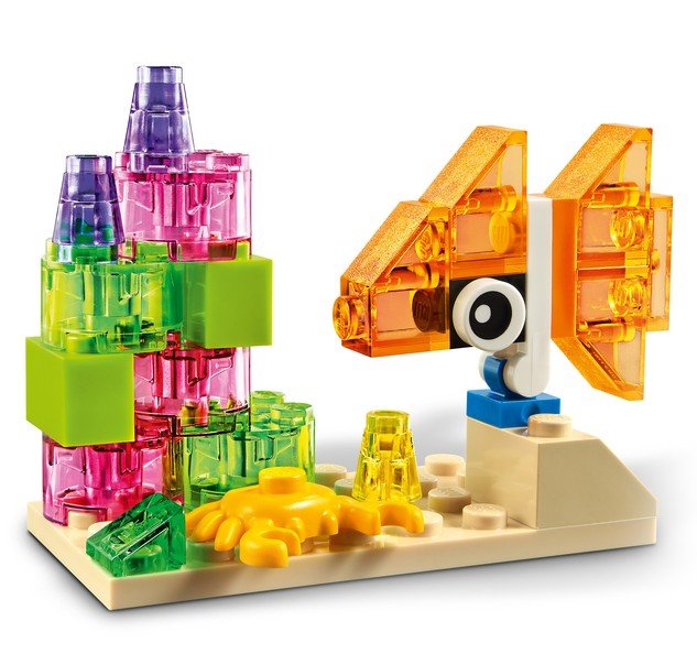 Classic Creative Transparent Bricks by Lego 5