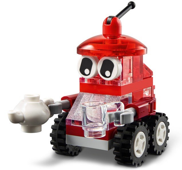 Classic Creative Transparent Bricks by Lego 6