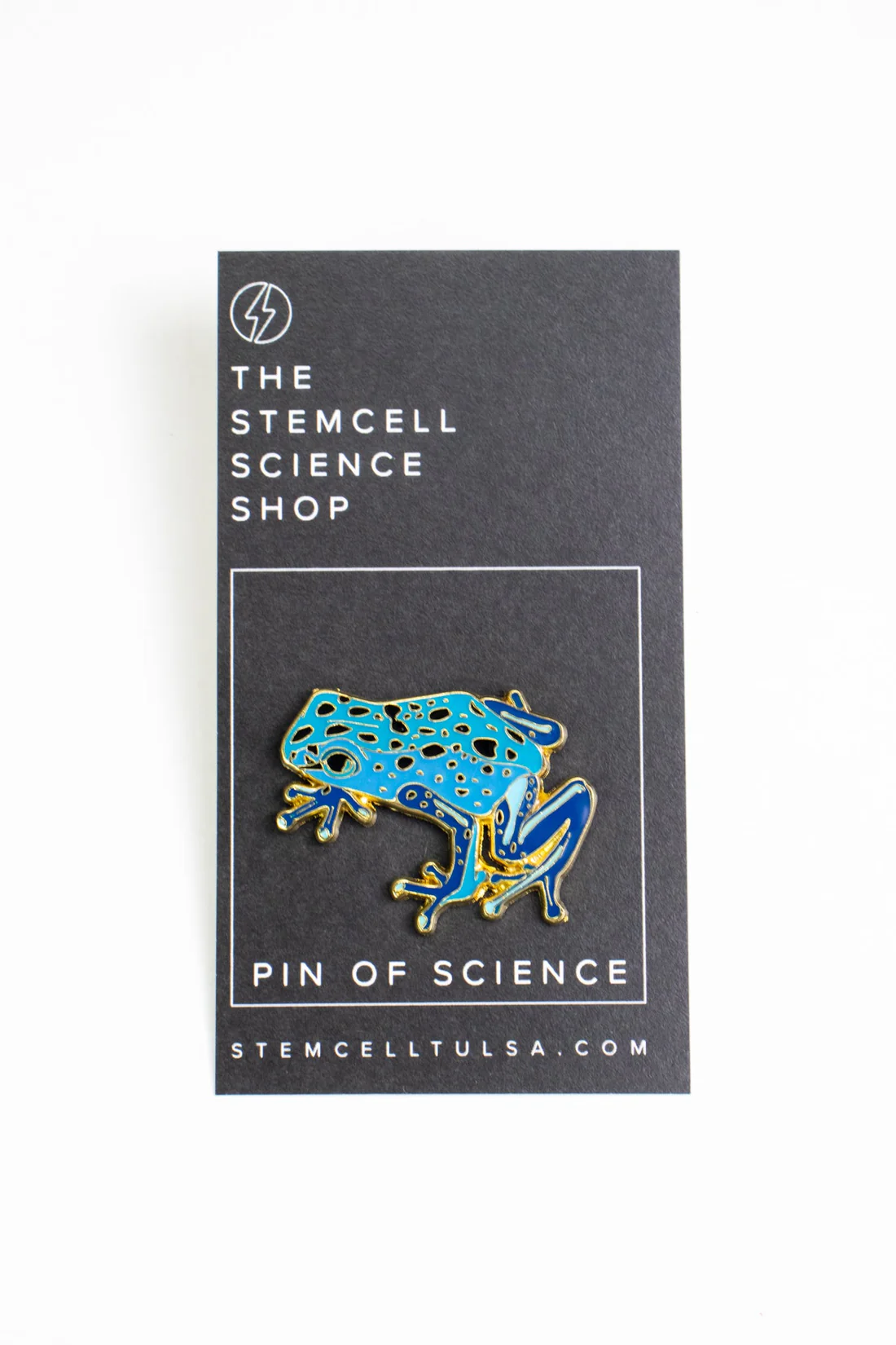 Cobalt Poison Dart Frog Pin-by-Stemcell Science