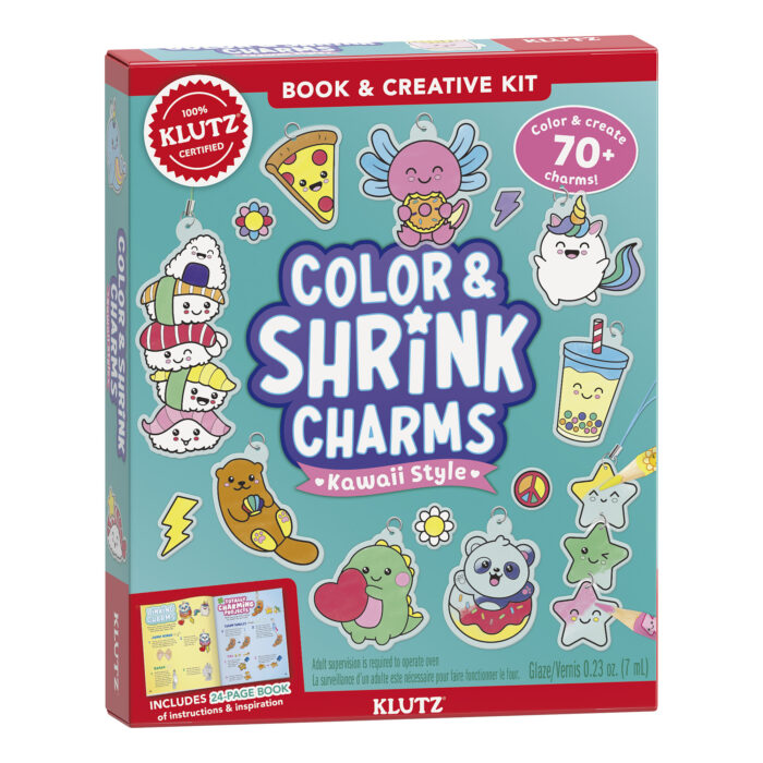 Color & Shrink Charms: Kawaii Style-by-Klutz